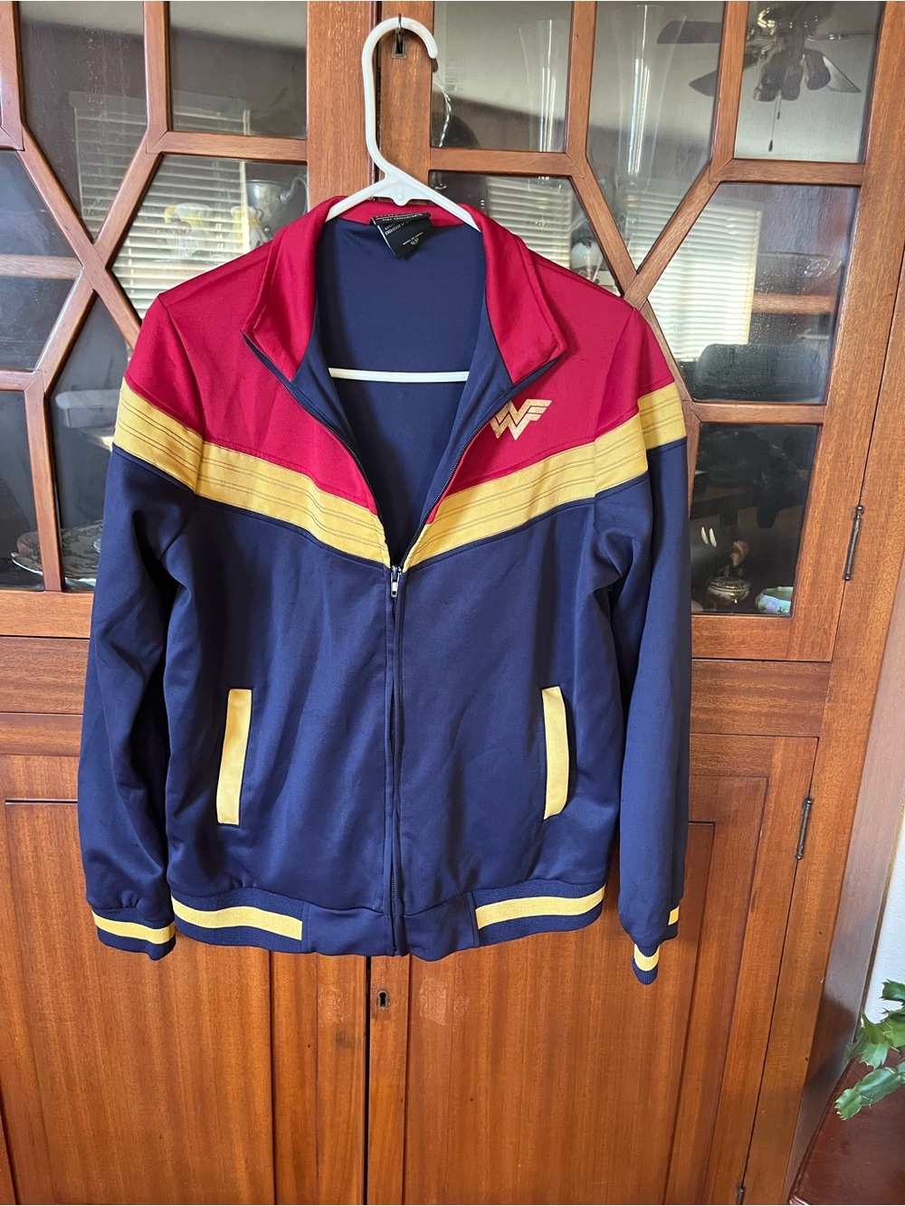 Her Universe DC Comics Wonder Woman 1984 Logo Track Jacket